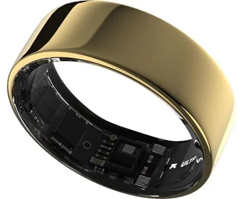 Ultrahuman Ring Air - Air Gold - Size 09 - Fyndvara - Övervaka din hälsa med en smart ring. Storlek: 9.