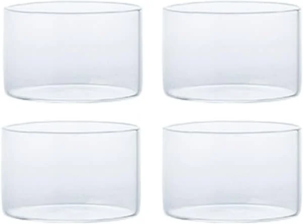 4st rena dessertskålar i glas puddinggelé -