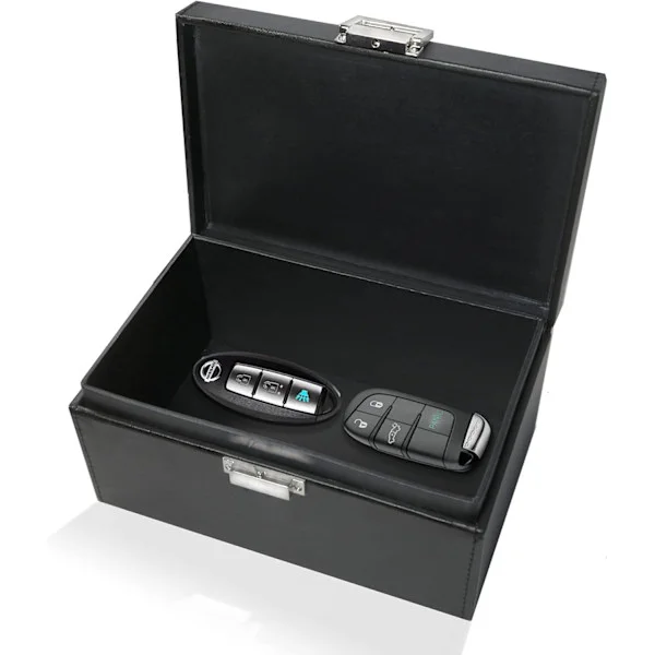 Extra Large Faraday Box for Car Keys - RFID Anti-Theft Cage for Car Security - Key Box