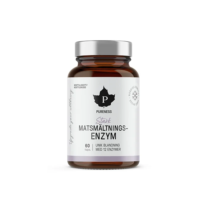 Pureness Stark Matsmältningsenzym 60 kapslar