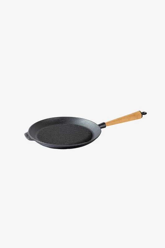 Carl Victor - Grillpanna i gjutjärn Ø 28 cm - Svart - Stekpannor & grillpannor - Från Homeroom