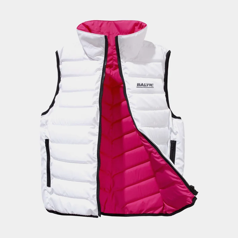 Flytväst-väst Baltic Flipper 50N, vit/rosa, Medium (70 - 80 kg)