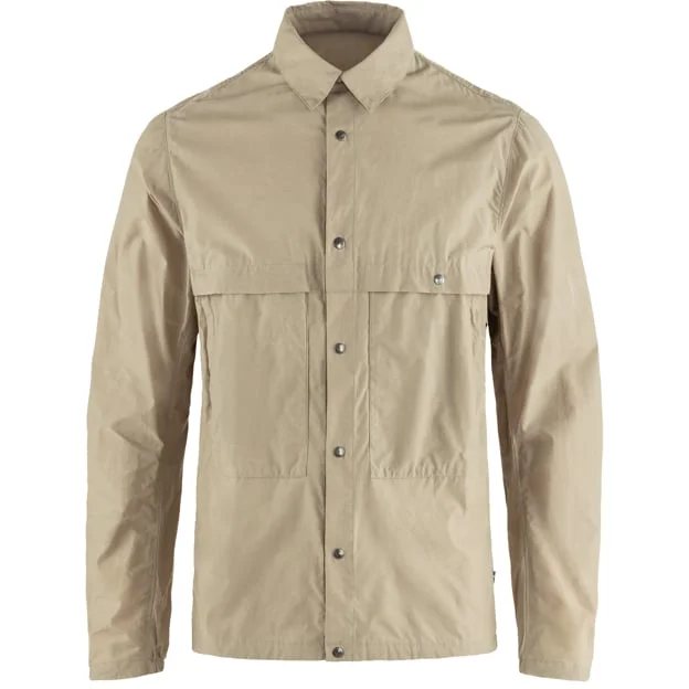 Fjällräven Hoja Rider's Windbreaker XS - male - Fossil - Windbreakers