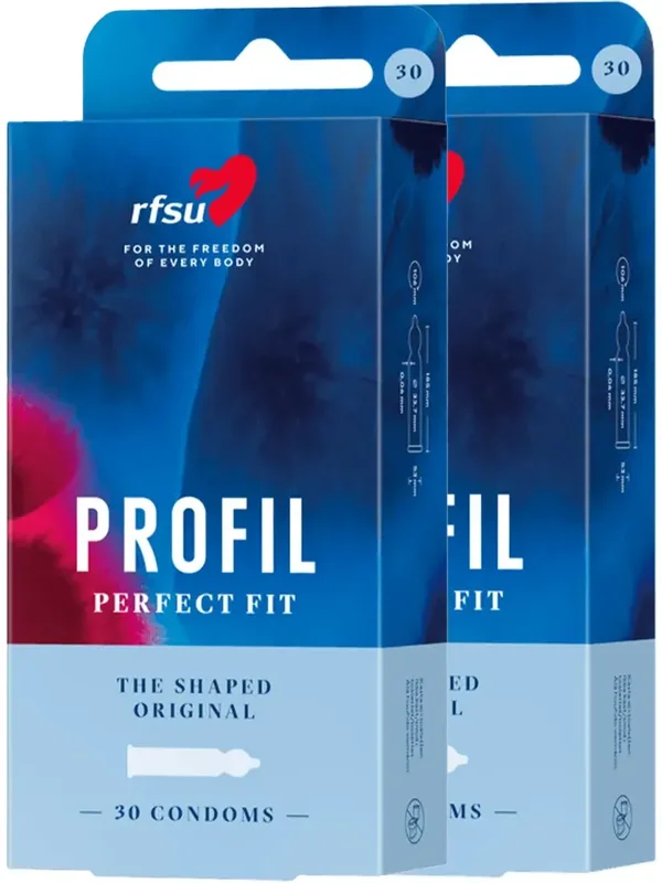RFSU Profil Kondomer 60st - Storpack Kondomer big pack