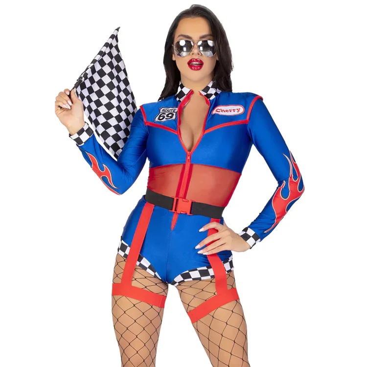 Sexet Racerkører Kostume S