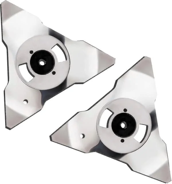 2-pack ersättningsblad för Robomow RS TS MS RC TC MC-modeller, rostfritt stål-FX-