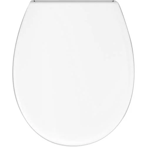 Adora 12402.20 Toalettsete hvit, soft close Universal, stillbare plastbeslag (120-180 mm), Baderom
