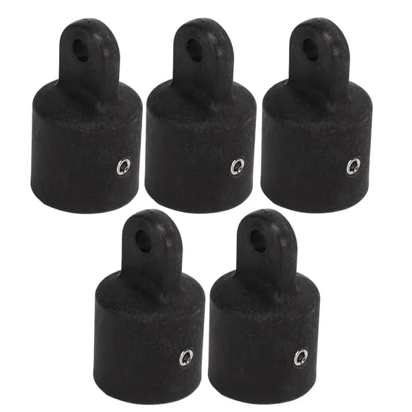 5 stk Topp Øye Endehette Nylon Bimini Topphette Beslag Marine Bimini Topp Hardware for Båter Kajakker 7/8in(22mm)