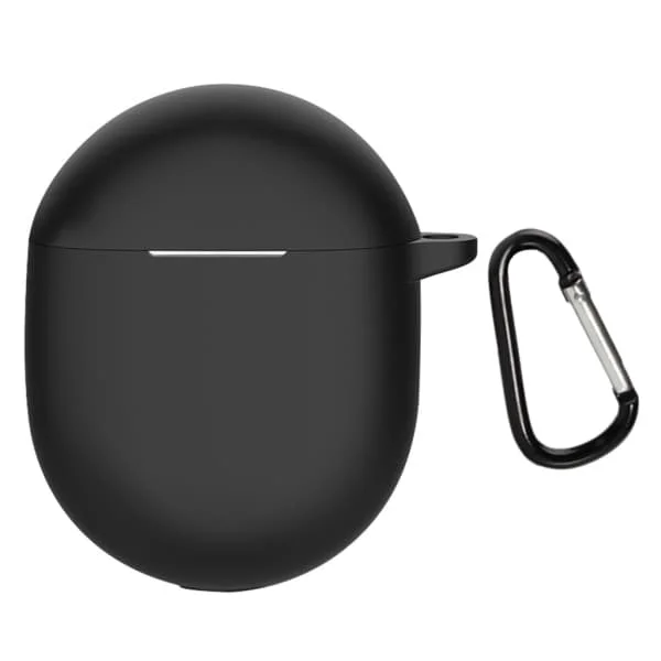 Silikonetui til hovedtelefoner Beskyttelsesboks til Pixel Buds Pro hovedtelefoner Vaskbart etui Silikonetui Tasker Tilbehør Sort