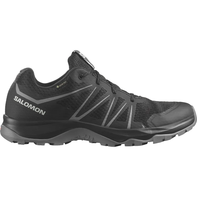 Salomon - Scarpe da trekking e backpacking Warra GTX - Black / Quiet Shade - 42