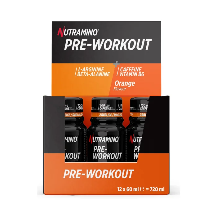 Nutramino Fitness Nutrition 12 x Nutramino PWO Shot 60 ml