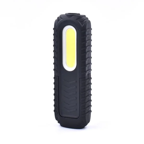 Oppladbar LED-arbeidslampe, 5W COB Front LED-arbeidslampe med krok