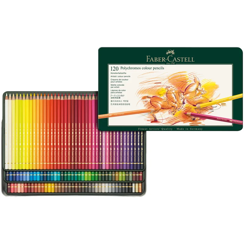 Faber-Castell Farveblyanter Polychromos sæt 120 stk