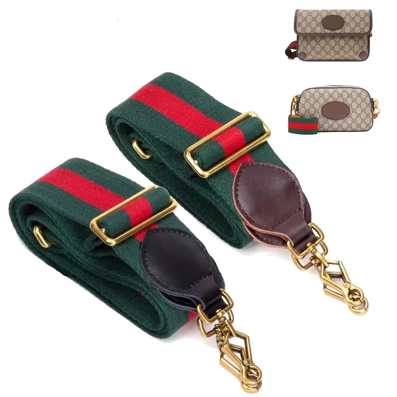 AliExpress - Sangle de sac en nylon tressé pour femmes, sangles en cuir pour sac à bandoulière Ophidia, ceintures réglables, sangles de sac à main