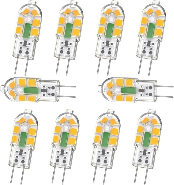 G4 LED-lamppu, G4 LED-lamppu 2W 200LM Lämmin valkoinen 3000K 10 kpl[GKS]