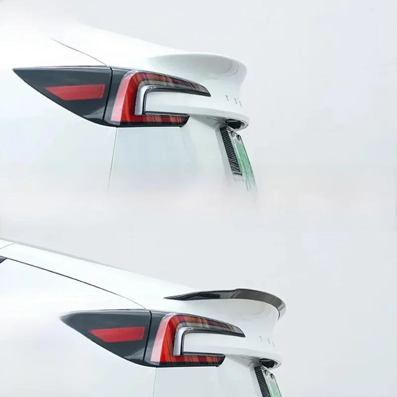 AliExpress - ABS Model 3 Highland 2024 2025 2026 Originele Spoiler Voor Tesla Model 3 Kofferbak Vleugels Modificatie Auto Exterieur Onderdelen auto-