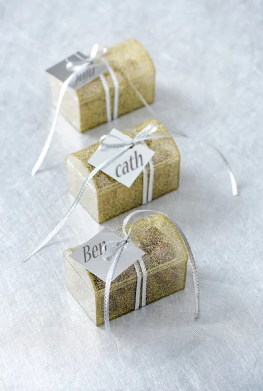 Namnlapp silver 10-pack - Födelsedagskalas - Bröllop Dekoration - Dukning & Dekoration - Happy Birthday Dekoration - Julfest Dekoration - Nyår Fest 