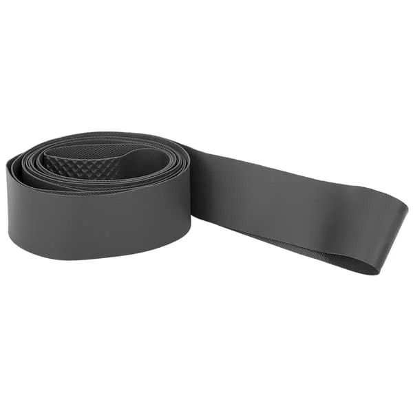 PVC Cykel Innerslang Däck Mountainbike Skydd Pad Liner Cykeldäck Fälgband (Svart 24 tum)