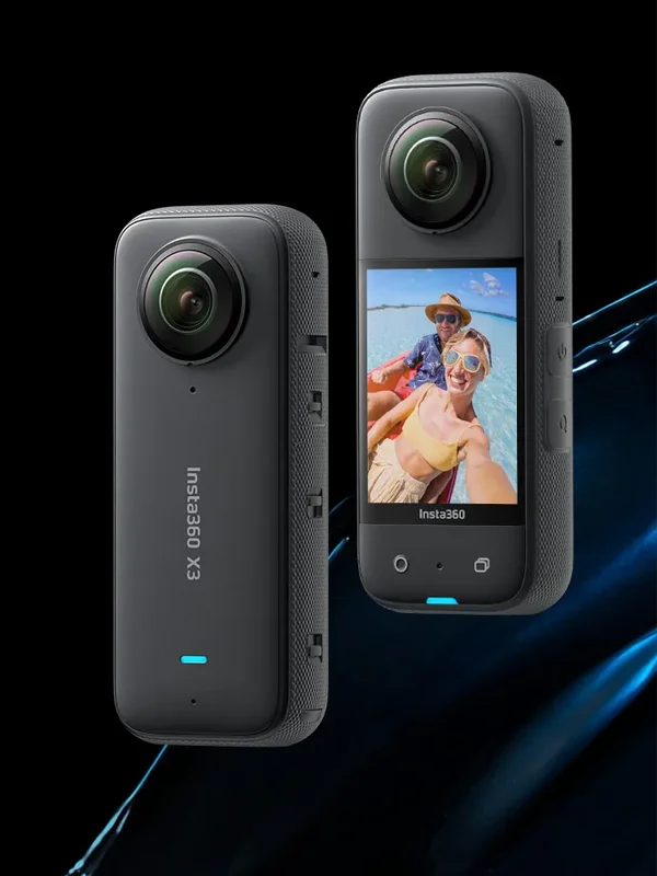 AliExpress - Insta360 X3 Wasserdichte 360-Grad-Actionkamera mit 1/2-Zoll-48-MP-Sensoren, 5,7K 360 Active HDR-Video, 72-MP-Foto, 4K-Einzellinsen-
