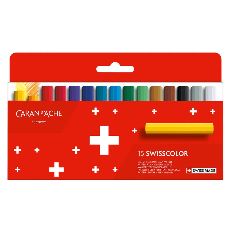 Caran d'Ache Swisscolor Pastelliliidut 15-sarja
