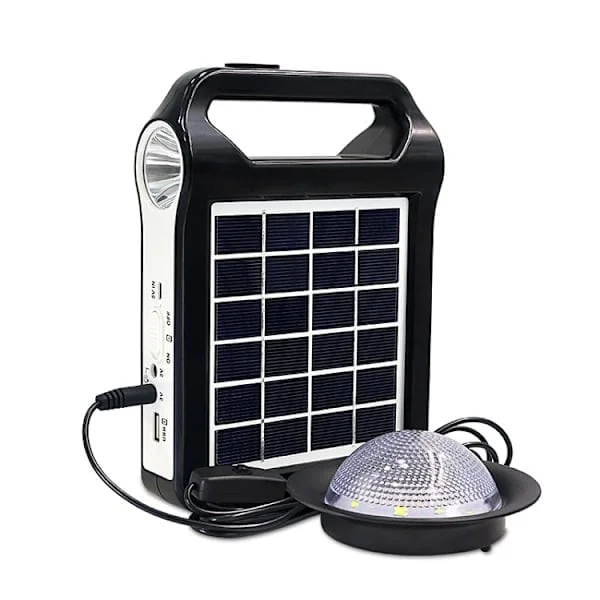 Bärbar solcellsgenerator för utomhusbruk med uppladdningsbart energisystem [PL]