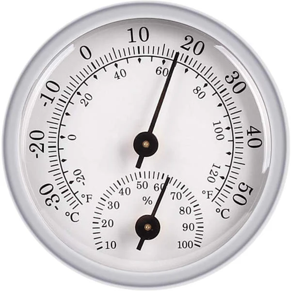 Hygrometer Termometer, Fuktsensor Monitor Detektor Mätning