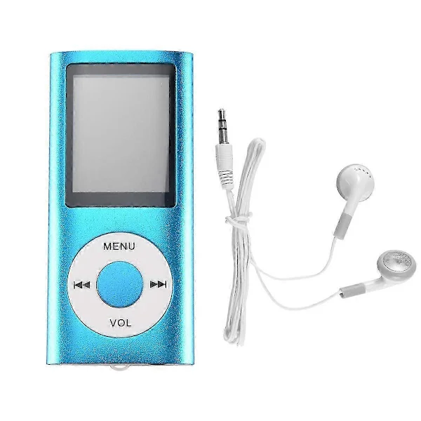 MP3-spelare med Bluetooth 5.0, Musikspelare med 32GB TF-kort, FM, Hörlurar, Portabel HiFi Musikspelare