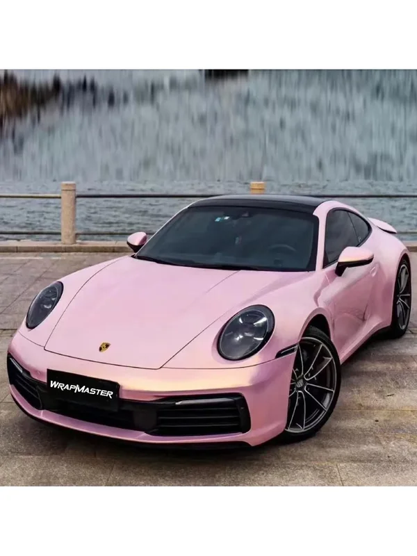 AliExpress - PET-Liner Vinyl-Folie Farbwechsel-Folie PPF-Folie Carbon-Faser-Optik Glasiertes Gold Pink