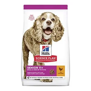 Hills SP Senior Dog 11+ Small & Mini, Chicken, 1.5kg - Dyrenes Butik