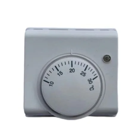 Mekanisk viftekonvektor-termostat – 230V strømforsyning – Enkel installasjon for effektiv temperaturkontroll