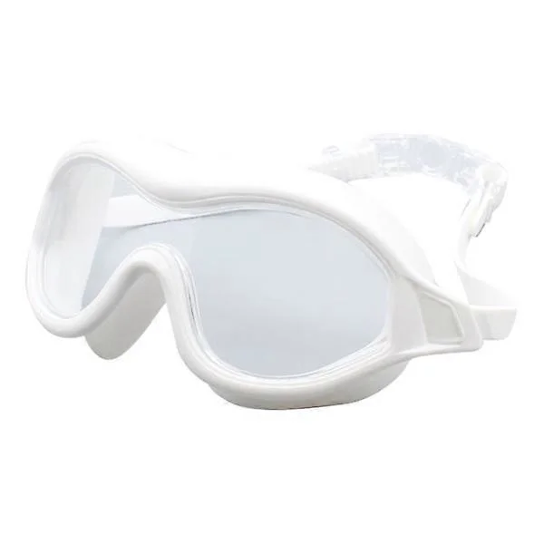 Large Framed Swimming Goggles, High-Definition Anti-Fog Goggles, One-Piece Swimming Goggles for Adults, Men and Women