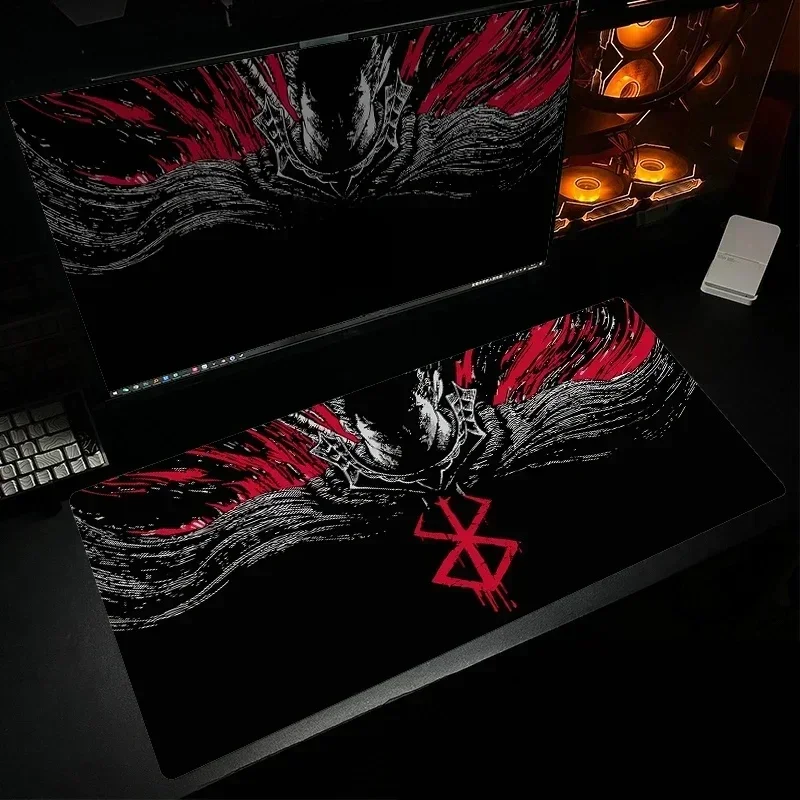 AliExpress - Tapis de souris accessoires de jeu d'ordinateur Varmilo clavier tapis de souris CS GO LOL tapis de souris Berserk Guts Anime Dywan tapis 