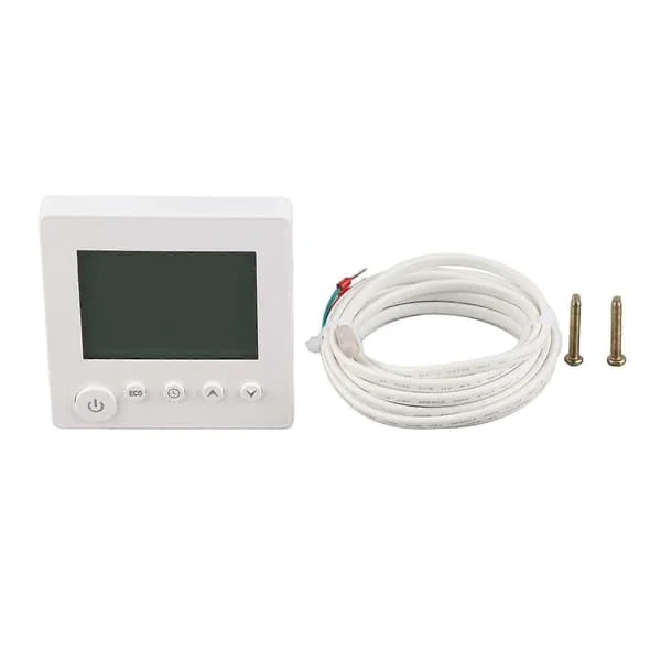 Smart termostat LCD-skjerm tastatur AC 95-240V 16A for hjemme elektrisk oppvarming termostat