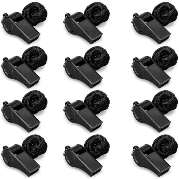 12 Whistles Urheilupilli Nauha Kova ja Kirkas Ääni Pilli Irtotavarana Täydellinen Valmentajille, Tuomareille ja Virkamiehille