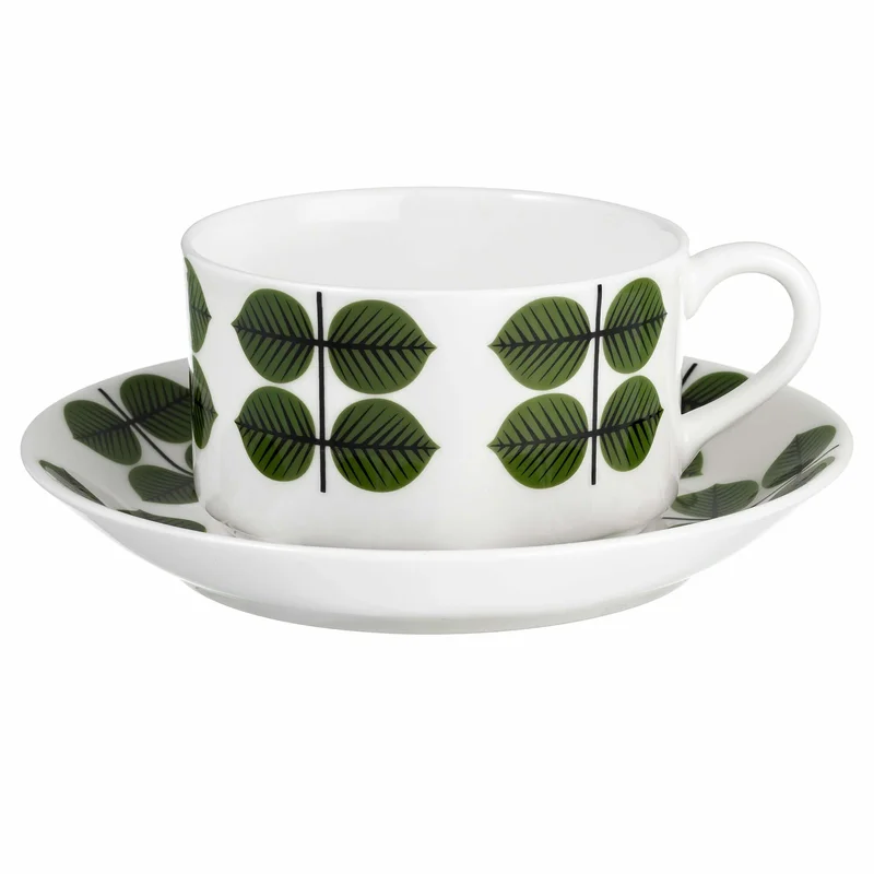 Gustavsberg Berså kaffekopp med fat, 15 cl | Dukning & Servering > Muggar & Koppar > Kopp med fat | Bagaren och Kocken