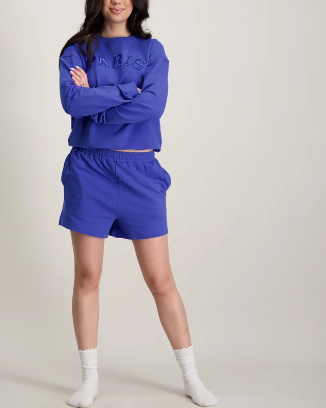 Creamie Shorts Sweat Blå Shorts Pige - Kids Brand Store
