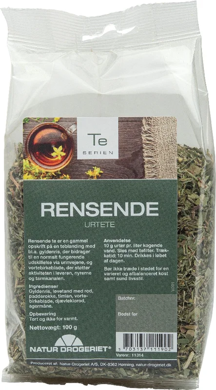 Natur Drogeriet Rensende urtete 100 g, Helse & Madvarer, Te, Urtete