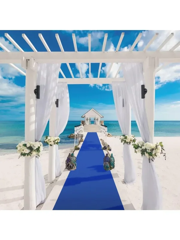 AliExpress - Tapis de mariage bleu moelleux tapis d'allée bleu tapis de piste tapis de couloir de mariage avec pour tapis de noël tapis de couloir de 