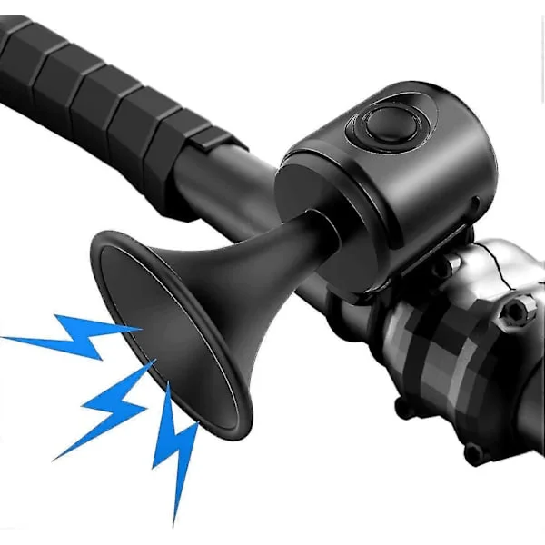 Hyvä näkyvyys Cykle Herätyskello IPX4 Vedenpitävä Pyöräilyvaroituslaite 120dB[D]