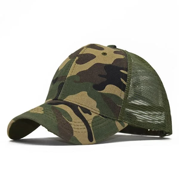 Kamouflagekeps baseballkeps kamouflage nätkeps sportkeps ducktong utomhuskeps