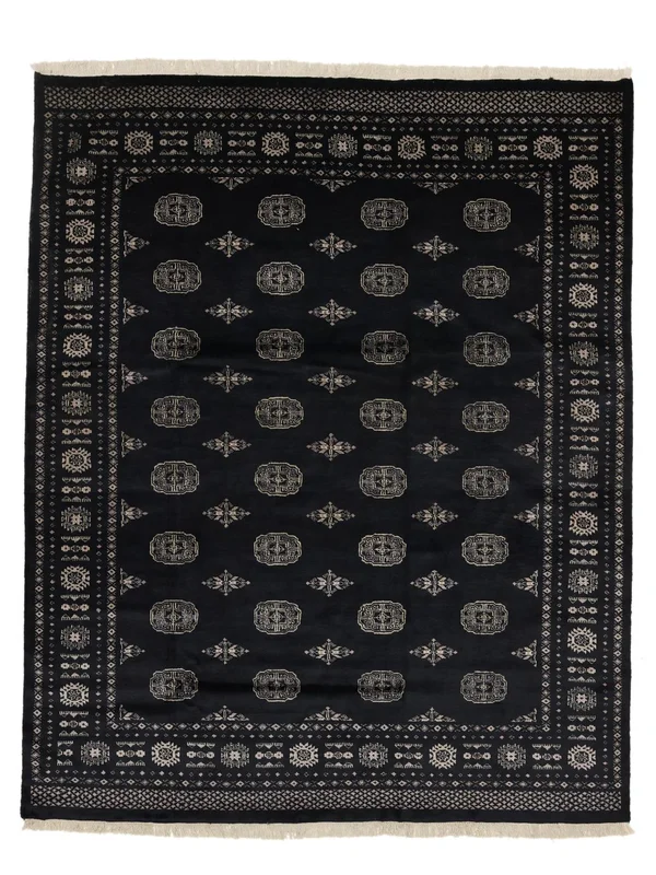 Bokhara 2Ply Rug Oriental Black (Wool, )