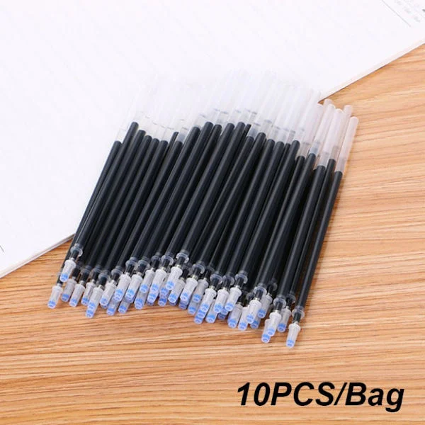Gelpen Kuglepen SORT BLÆK REFILL Sort Blæk Refill