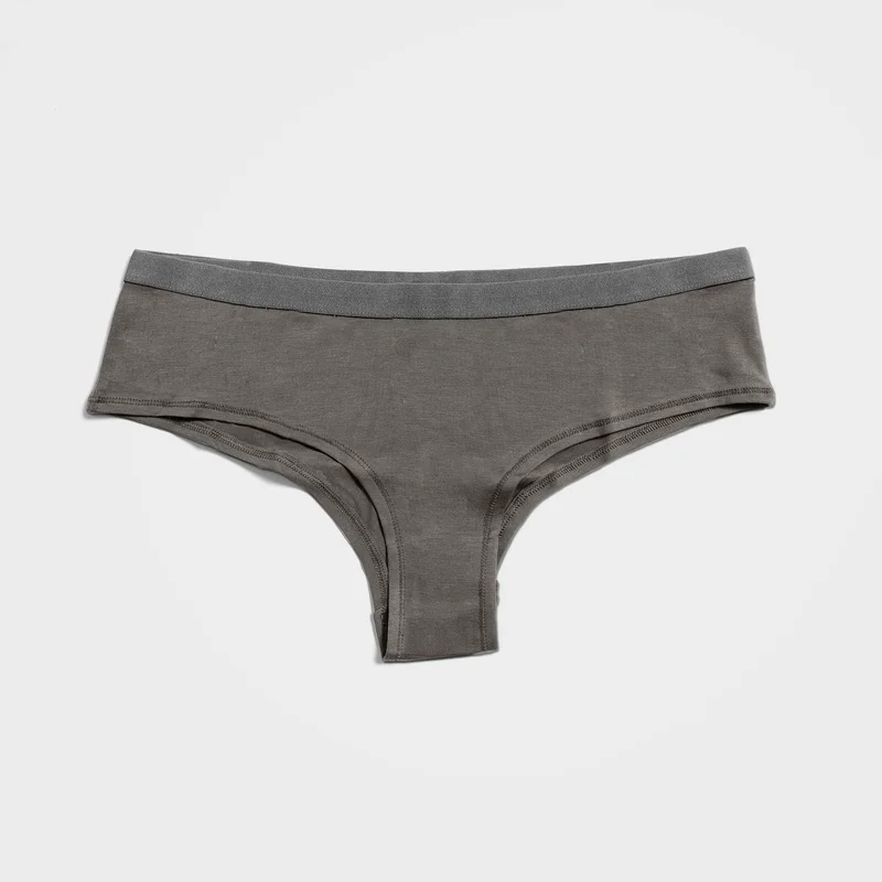 Tencel Lyocell Hipster Underkläder För Kvinnor, Salvia Grön, X-Small