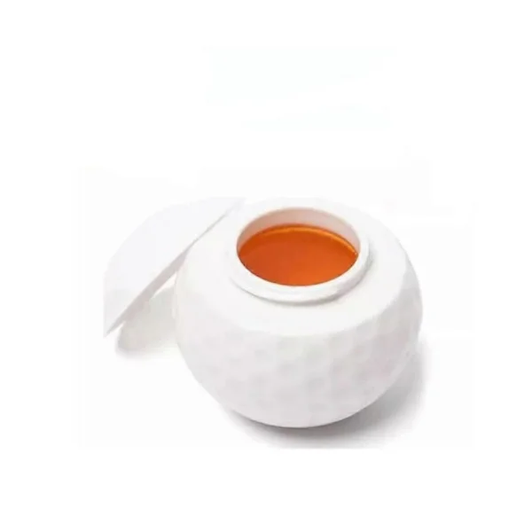 Shotglas i form av golfboll, coolt shotglas i golfbollsdesign, roligaste julklappen