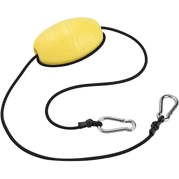 Drift Anchor Tow Throw Leash Line with EVA Buoy Float & Clip, Marine Rope Tow Line, Kayak Drift Anchor Tow Nylon Rope Accessory for Fishing Drift An