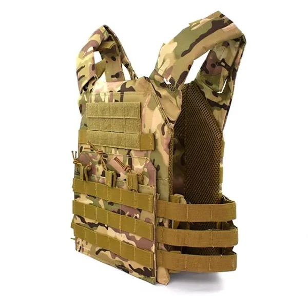 Kroppsskydd JPC Molle Plattbärare Väst Säkerhet Taktisk Väst Utomhus CS Spel Paintball Jakt Airsoft Väst Militär Utrustning CP