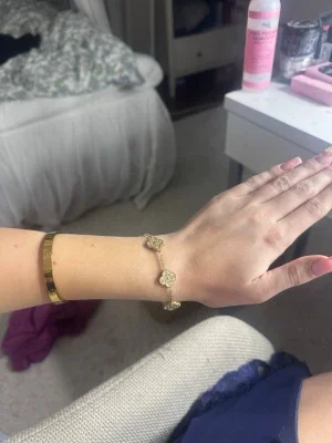 Fyrklöver armband