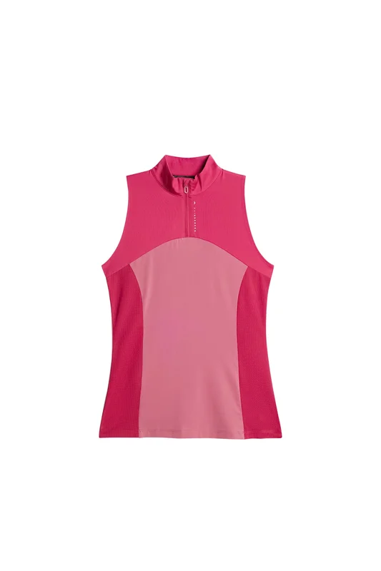 J.Lindeberg - Tiana Sleeveless Top - Golf - Pink - Women - M
