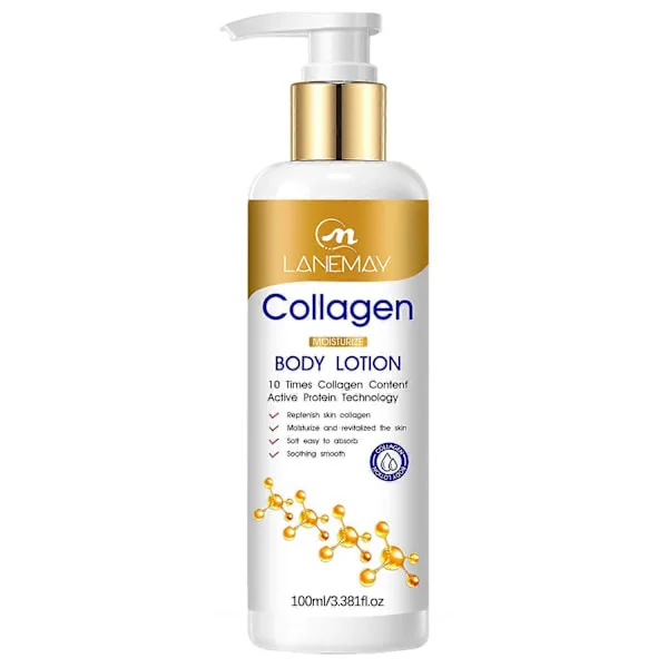 Kollagen Body Lotion – Anti-rynk fuktgivande kroppskräm med hydrolyserat kollagen – 1 st