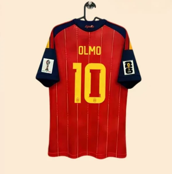 USA:n, Kanadan ja Meksikon vuoden 2026 MM-kisat Espanjan maajoukkueen pelipaita nro 10 OLMO Fan Edition -pelipaita